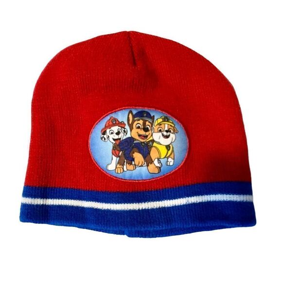 Toddler Pae Patrol Acrylic Beanie and Mittens - Picture 2 of 5